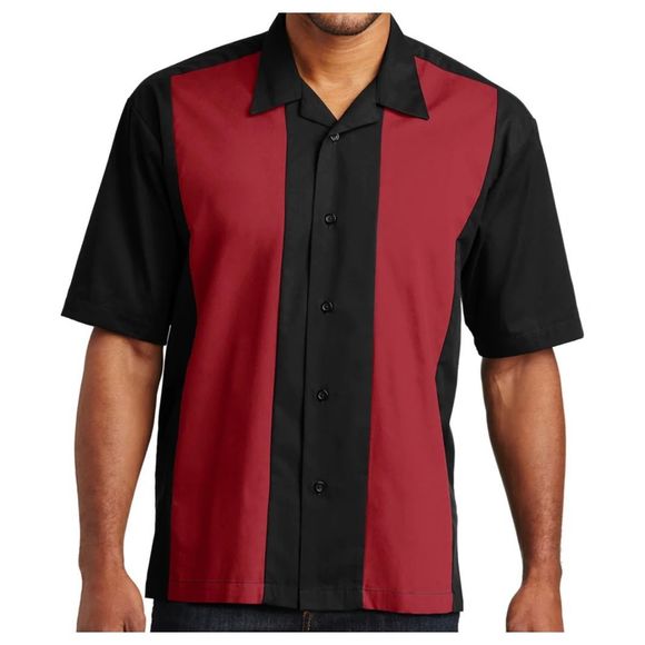 Port Authority Color block button down Size Large - Picture 2 of 8